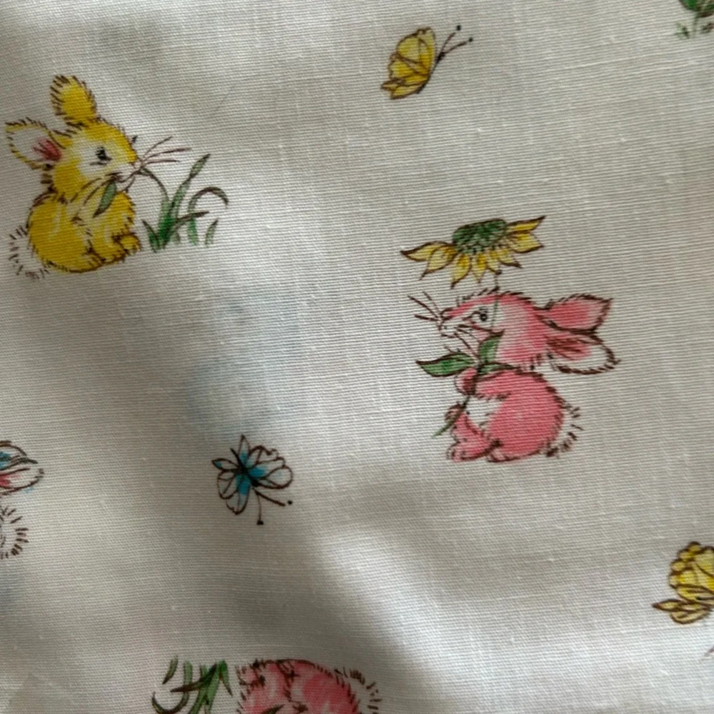 Colorful Easter Egg and Floral Fabric Bundle